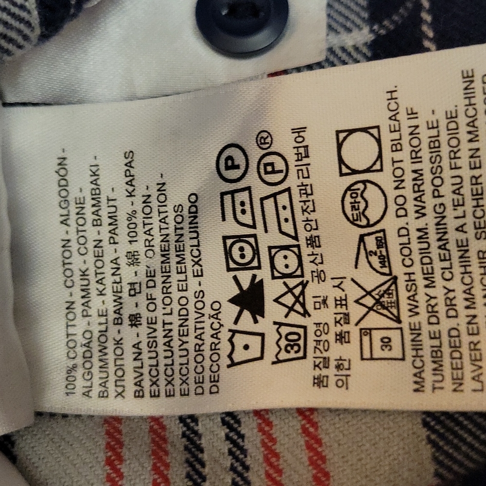 LEVI'S NFL LONG SLEEVE PLAID SHIRT ๐ SIZE 3XL - Picture 16 of 16
